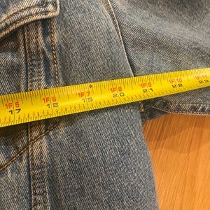 levi’s jacket medium sherpa lined blue